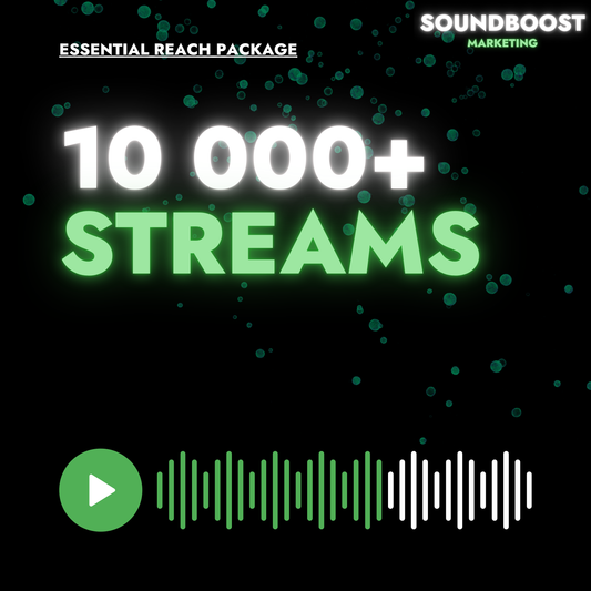 Essential Reach Package (10,000+ Organic Streams)