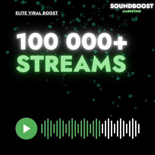 Elite Viral Boost (100,000+ Organic Streams)